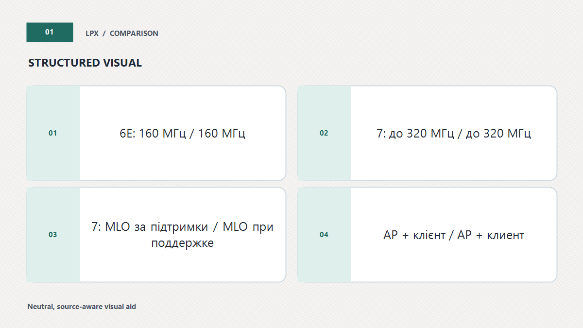 Wi‑Fi 6E і Wi‑Fi 7: межі можливостей