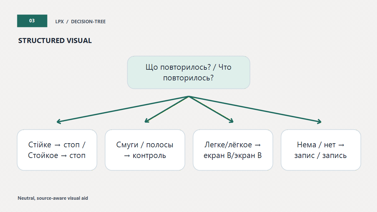 Що саме ви спостерігаєте?