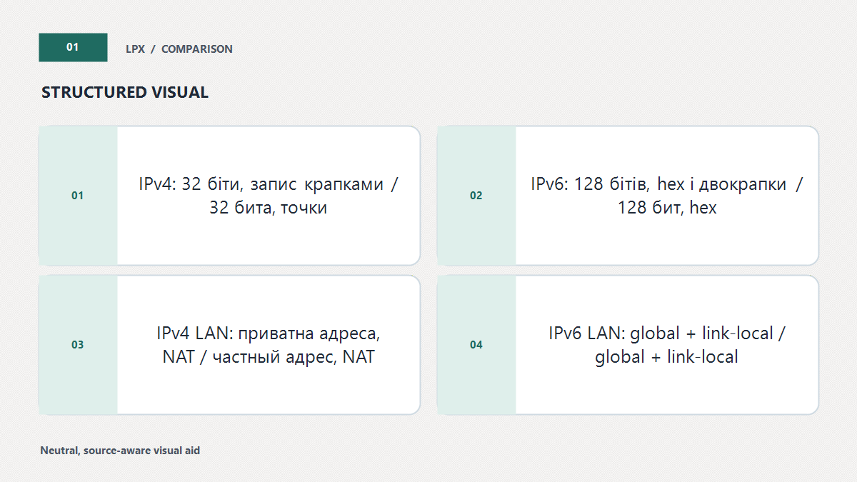 IPv4 та IPv6: що бачить користувач