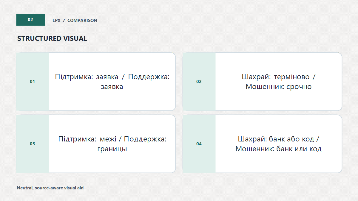 Підтримка чи шахрайський тиск
