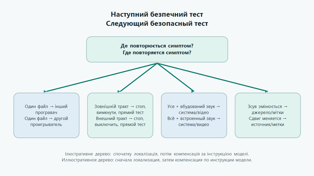 Наступний безпечний тест